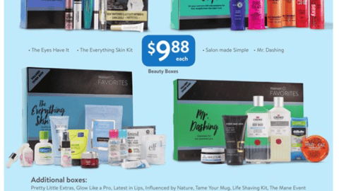 Walmart Beauty Favorites Circular Feature